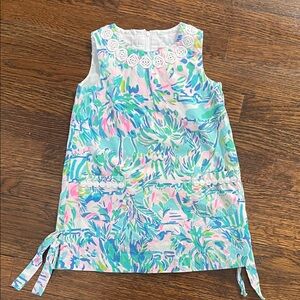 Girls Lilly Pulitzer Multicolor Floral Dress
